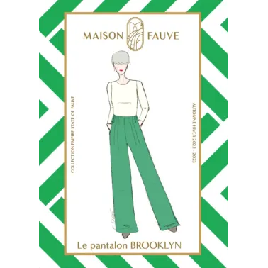 Patron couture pantalon : Brooklyn - Maison FAUVE