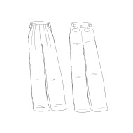 Patron couture pantalon : Brooklyn - Maison FAUVE Patron couture pantalon : Brooklyn - Maison FAUVE