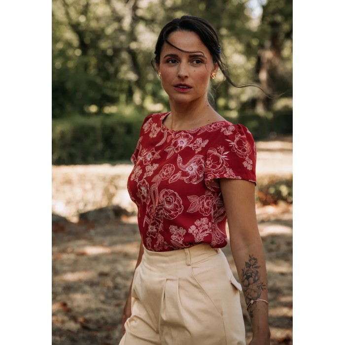 Patron couture blouse : Cicadella - Maison FAUVE