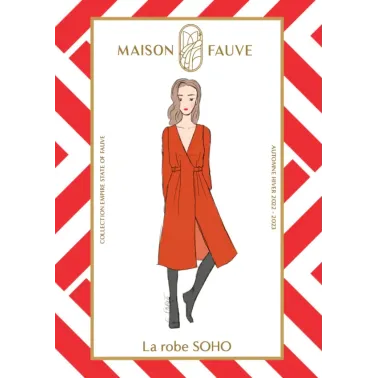 Patron couture Robe : Soho - Maison FAUVE