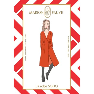 Patron couture Robe : Soho - Maison FAUVE Patron couture Robe : Soho - Maison FAUVE