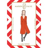 Patron couture Robe : Soho - Maison FAUVE