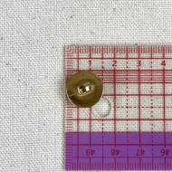 Bouton plastique ancre marine doré 15mm Bouton plastique ancre marine doré 15mm