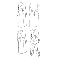 Patron couture Robe : Soho - Maison FAUVE