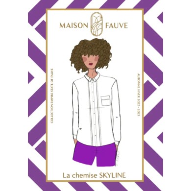 Patron couture Chemise : Skyline - Maison FAUVE Patron couture Chemise : Skyline - Maison FAUVE