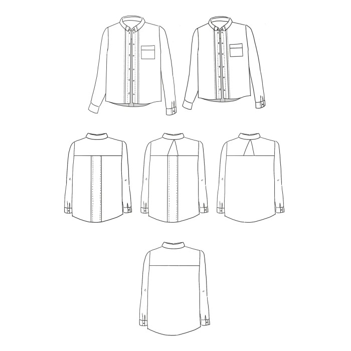 Patron couture Chemise : Skyline - Maison FAUVE