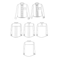 Patron couture Chemise : Skyline - Maison FAUVE