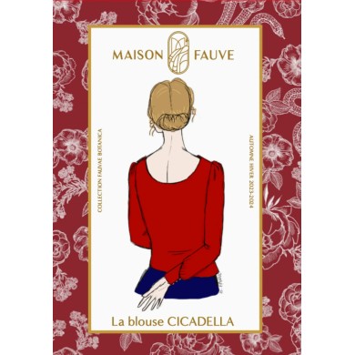 Patron couture blouse : Cicadella - Maison FAUVE Patron couture blouse : Cicadella - Maison FAUVE