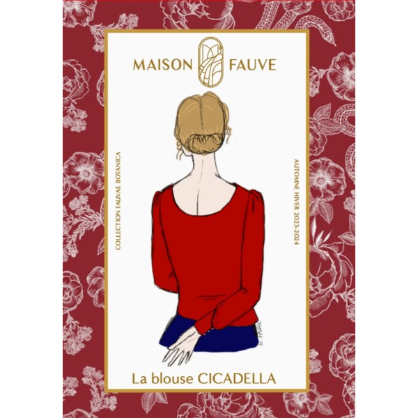 Patron couture blouse : Cicadella - Maison FAUVE Patron couture blouse : Cicadella - Maison FAUVE