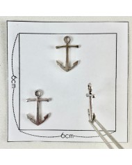 Charm ancre marine argenté Charm ancre marine argenté