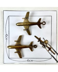Charm avion bronze Charm avion bronze