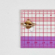 Charm planète doré