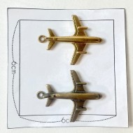 Charm avion bronze Charm avion bronze
