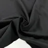 Tissu polyester élasthanne à rayures légère noire