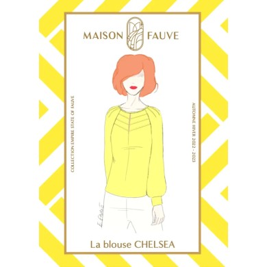 Patron couture Blouse : Chelsea - Maison FAUVE Patron couture Blouse : Chelsea - Maison FAUVE