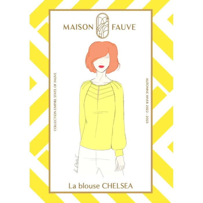 Patron couture Blouse : Chelsea - Maison FAUVE