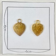 Charm cœur doré Charm cœur doré