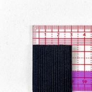 Ruban élastique noir 30mm Ruban élastique noir 30mm