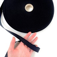 Ruban élastique noir 20mm