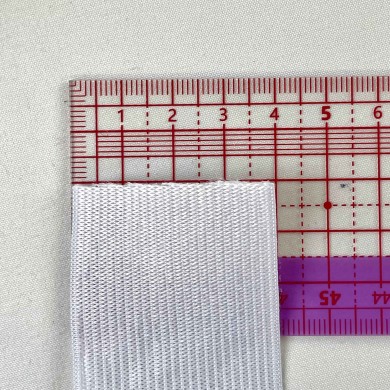 Ruban élastique blanc 40mm Ruban élastique blanc 40mm