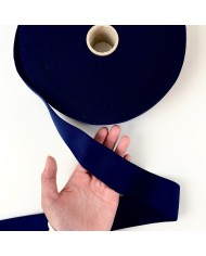 Ruban élastique boxer doux marine 40mm Ruban élastique boxer doux marine 40mm