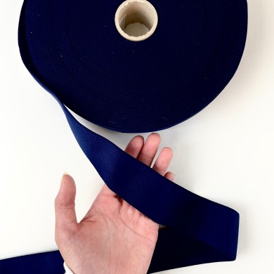 Ruban élastique boxer doux marine 40mm Ruban élastique boxer doux marine 40mm