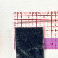 Ruban velours élastique gris 40mm Ruban velours élastique gris 40mm