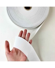 Ruban élastique blanc cassé 50mm Ruban élastique blanc cassé 50mm