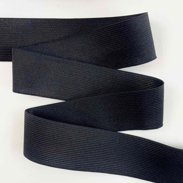 Ruban élastique noir 40mm Ruban élastique noir 40mm