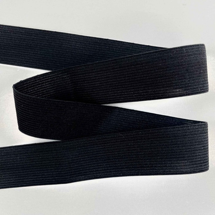 Ruban élastique noir 30mm Ruban élastique noir 30mm