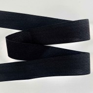 Ruban élastique noir 30mm Ruban élastique noir 30mm