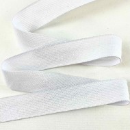 Ruban élastique blanc 25mm
