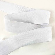 Ruban élastique blanc 40mm Ruban élastique blanc 40mm