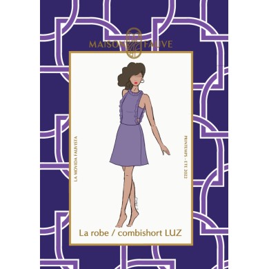 Patron couture Combinaison : Luz - Maison FAUVE Patron couture Combinaison : Luz - Maison FAUVE