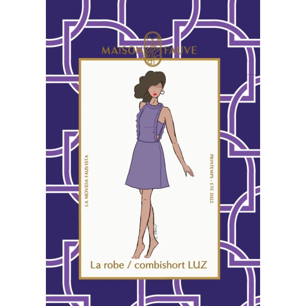 Patron couture Combinaison : Luz - Maison FAUVE Patron couture Combinaison : Luz - Maison FAUVE