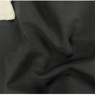 Tissu polyester élasthanne à rayures légère noire Tissu polyester élasthanne à rayures légère noire