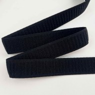 Elastique gros grain noir 25mm Elastique gros grain noir 25mm