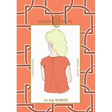 Patron couture Combinaison : Marisa - Maison FAUVE Patron couture Combinaison : Marisa - Maison FAUVE
