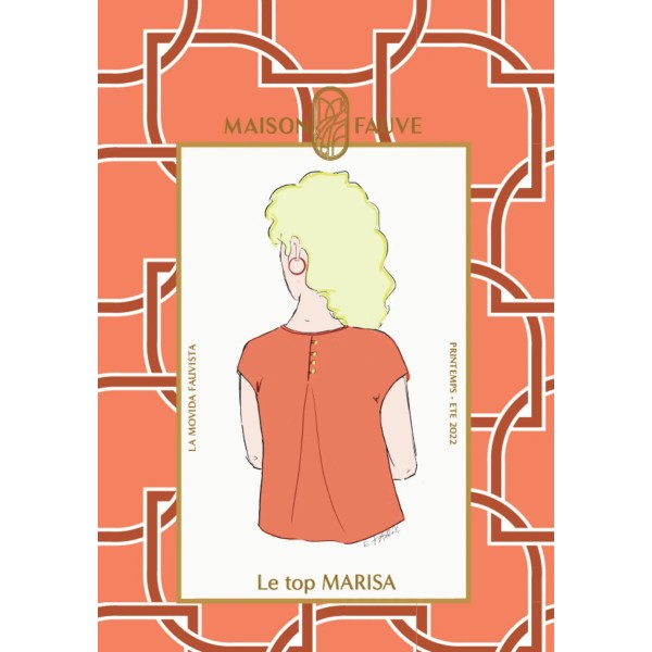 Patron couture Combinaison : Marisa - Maison FAUVE Patron couture Combinaison : Marisa - Maison FAUVE
