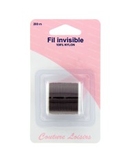Bobine de fil fumé invisible 200m