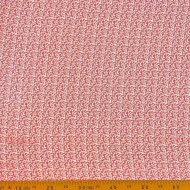 Tissu voile de polyester fleur rose