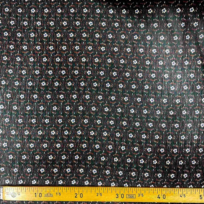 Tissu voile de polyester à fleur multicolore Tissu voile de polyester à fleur multicolore