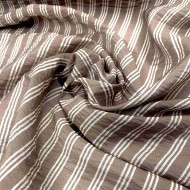 Tissu viscose à rayure multicolore Tissu viscose à rayure multicolore