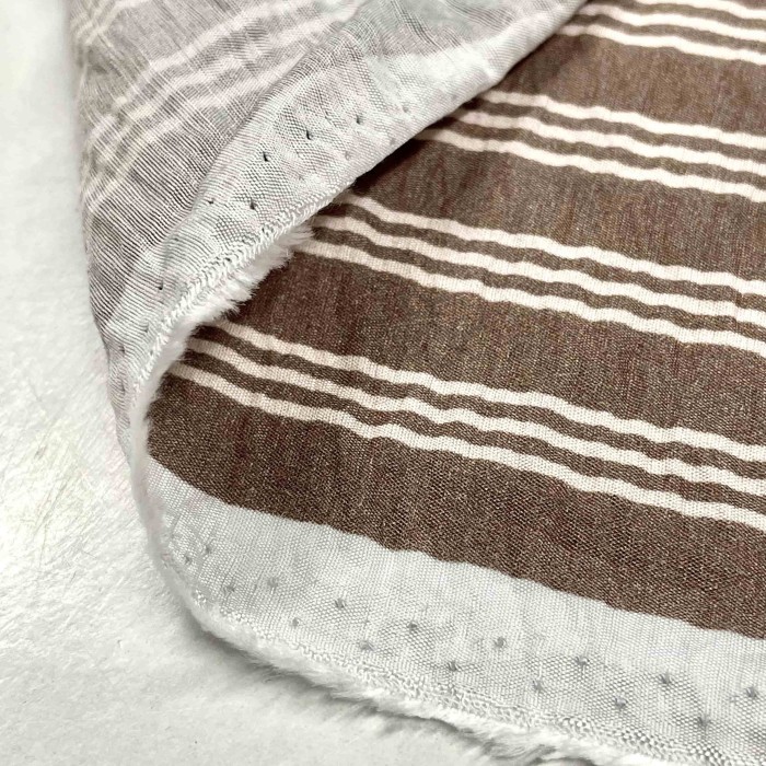 Tissu viscose à rayure multicolore Tissu viscose à rayure multicolore