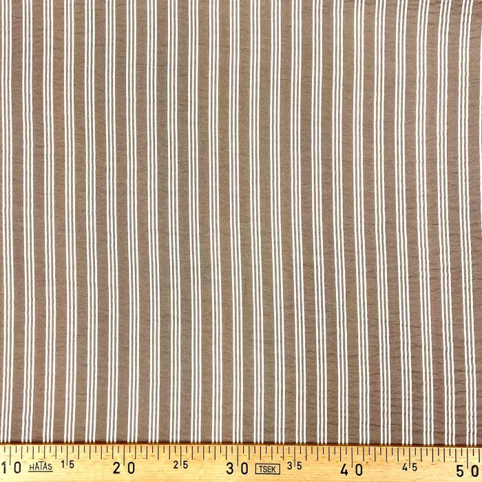 Tissu viscose à rayure multicolore Tissu viscose à rayure multicolore