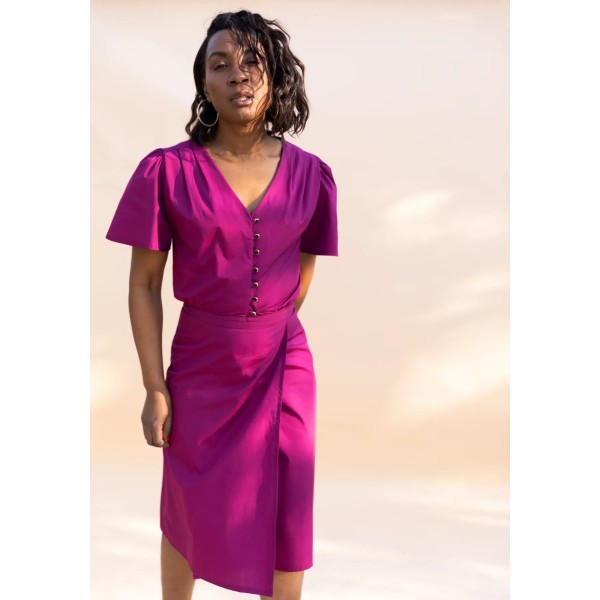 Patron couture Robe : Penelope - Maison FAUVE Patron couture Robe : Penelope - Maison FAUVE