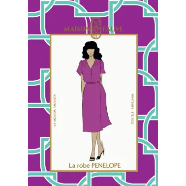 Patron couture Robe : Penelope - Maison FAUVE