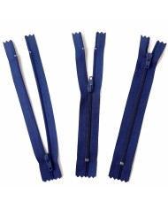 Fermeture non séparable marine en nylon 14cm