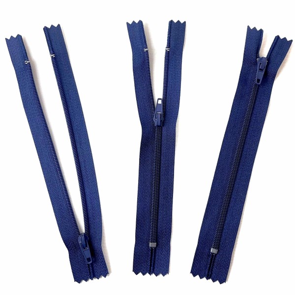 Fermeture non séparable marine en nylon 14cm Fermeture non séparable marine en nylon 14cm