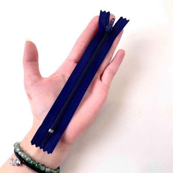 Fermeture non séparable marine en nylon 14cm Fermeture non séparable marine en nylon 14cm